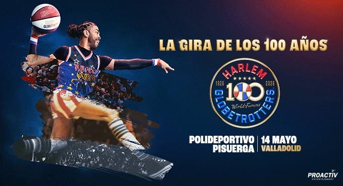 Harlem Globetrotters en Valladolid. La gira de los 100 años