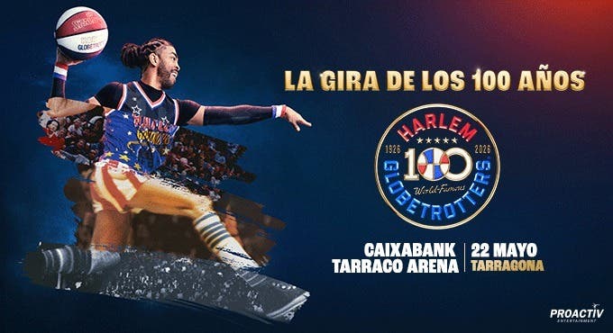 Harlem Globetrotters en Tarragona. La gira de los 100 años