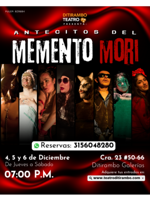 Antecitos del memento mori