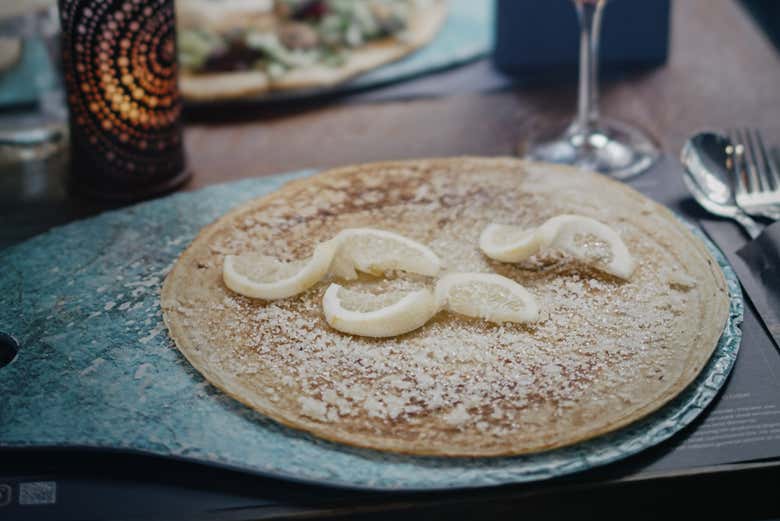 Degustación de pancakes holandeses