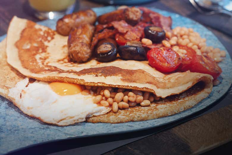 Degustación de pancakes holandeses