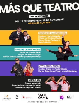 Más que Teatro - 6ta Temporada