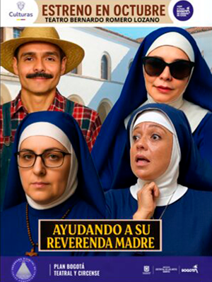 Ayudando a su reverenda madre