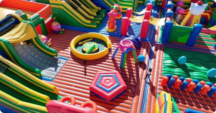 Funbox Valencia: el parque hinchable más grande del mundo