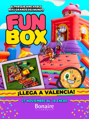 Funbox Valencia: el parque hinchable más grande del mundo