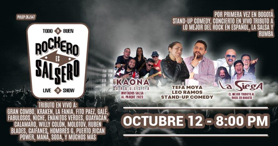 Todo buen rockero es salsero - El show