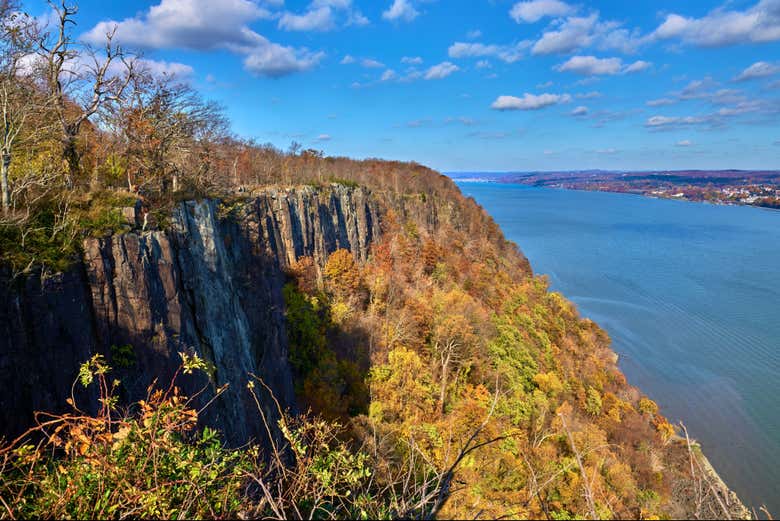 Paseo en helicóptero por los paisajes otoñales del valle del Hudson