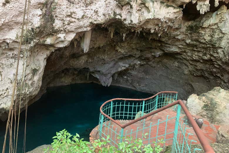 Entrada al Parque Nacional los Tres Ojos