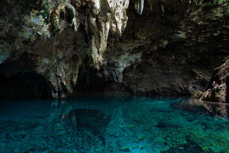 Entrada al Parque Nacional los Tres Ojos