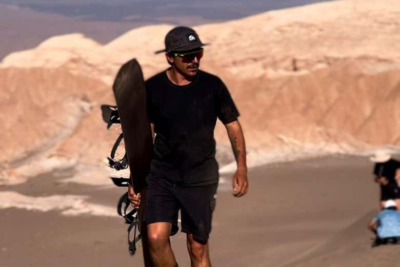 Sandboarding en el Valle de la Muerte