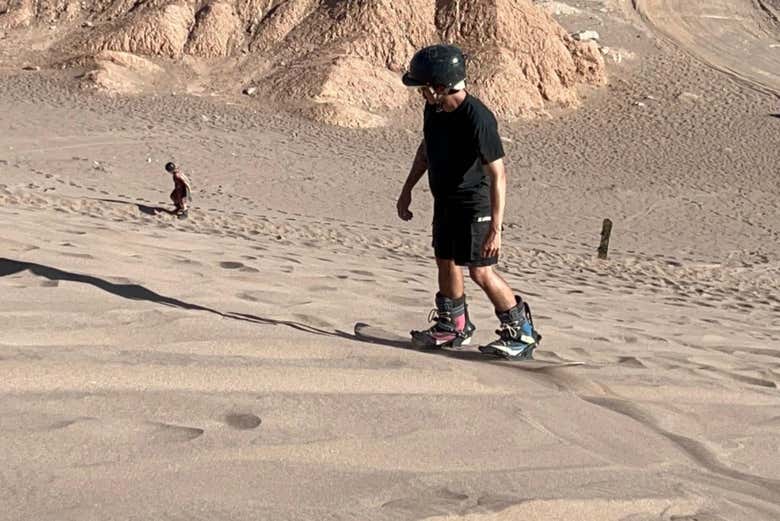 Sandboarding en el Valle de la Muerte
