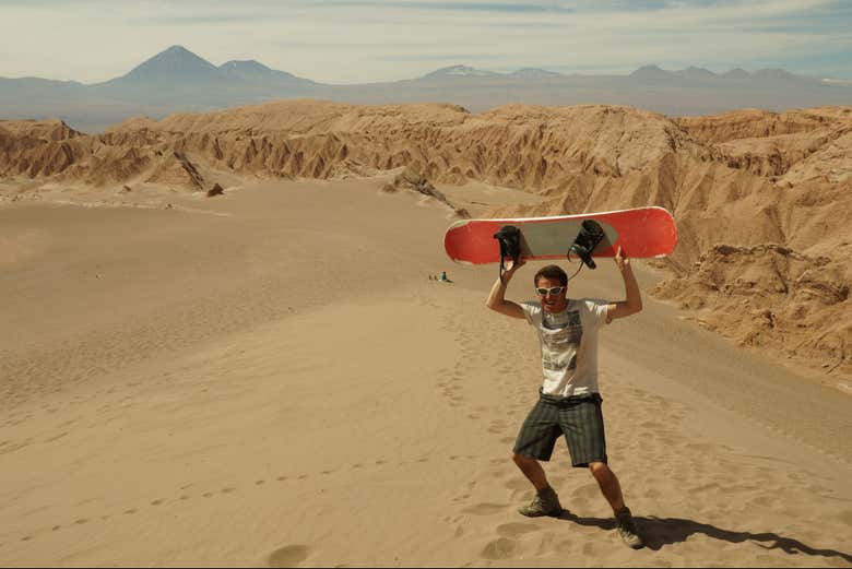 Sandboarding en el Valle de la Muerte