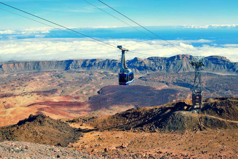 Entrada al teleférico del Teide + Senderismo al pico