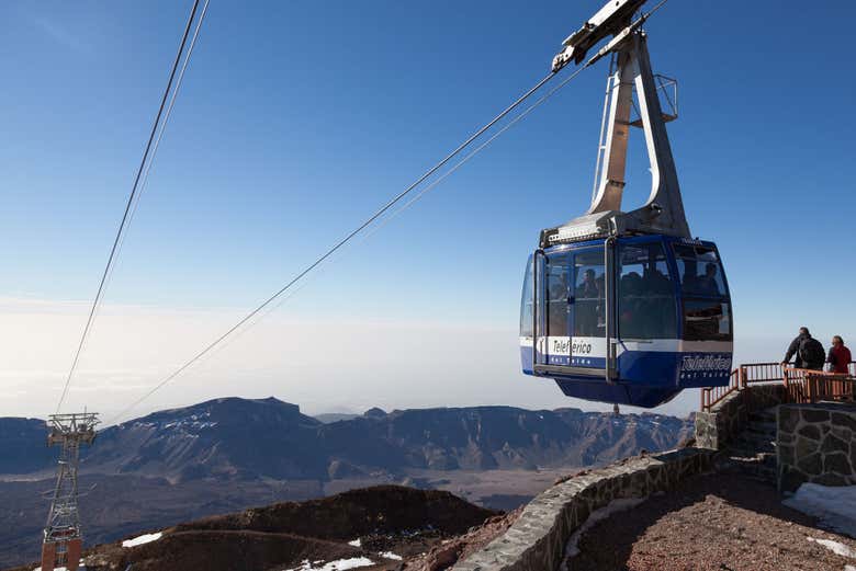 Entrada al teleférico del Teide + Senderismo al pico