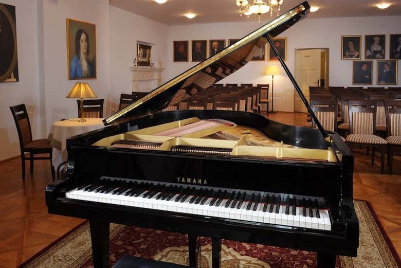 Concierto de piano con música de Chopin