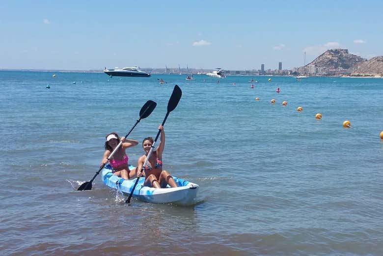 Tour en kayak por el Cabo de las Huertas