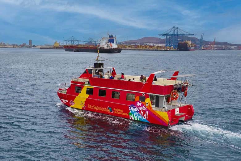 Barco turístico de Las Palmas de Gran Canaria