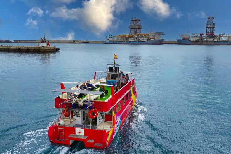 Barco turístico de Las Palmas de Gran Canaria