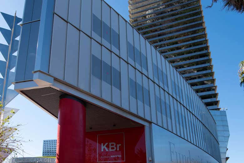 Entrada a KBr Fundación MAPFRE Barcelona Photo Center