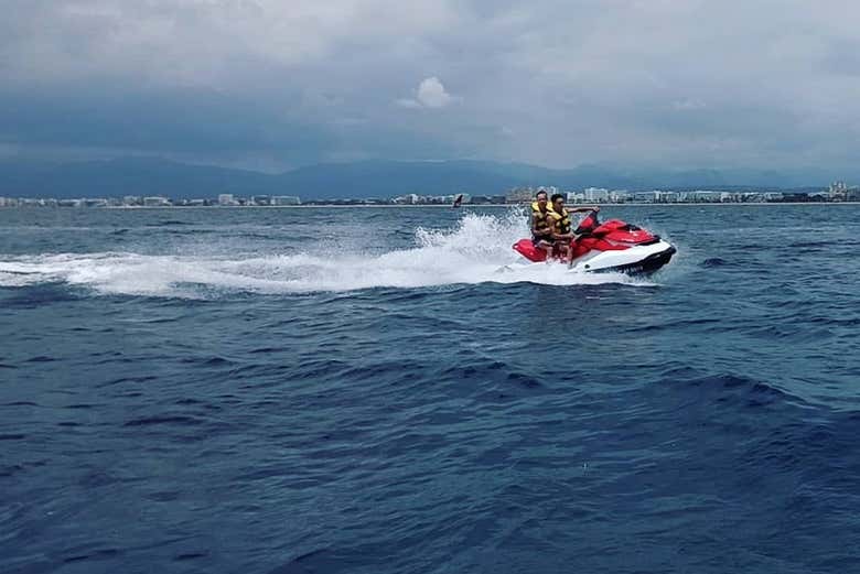 Tour en moto de agua por la bahía de Palma