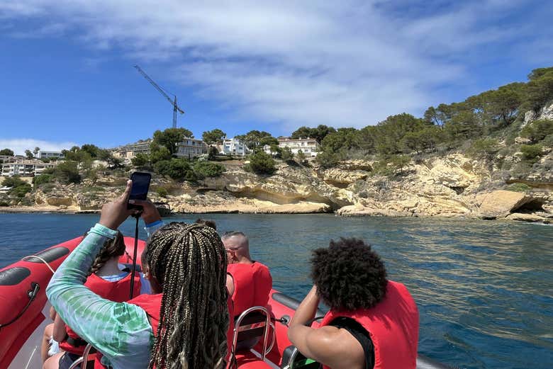 Paseo en lancha rápida por Palma de Mallorca