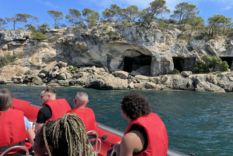 Paseo en lancha rápida por Palma de Mallorca