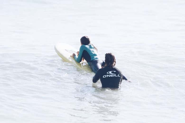 Curso de surf en Barcelona