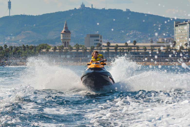 Alquiler de moto de agua en Barcelona