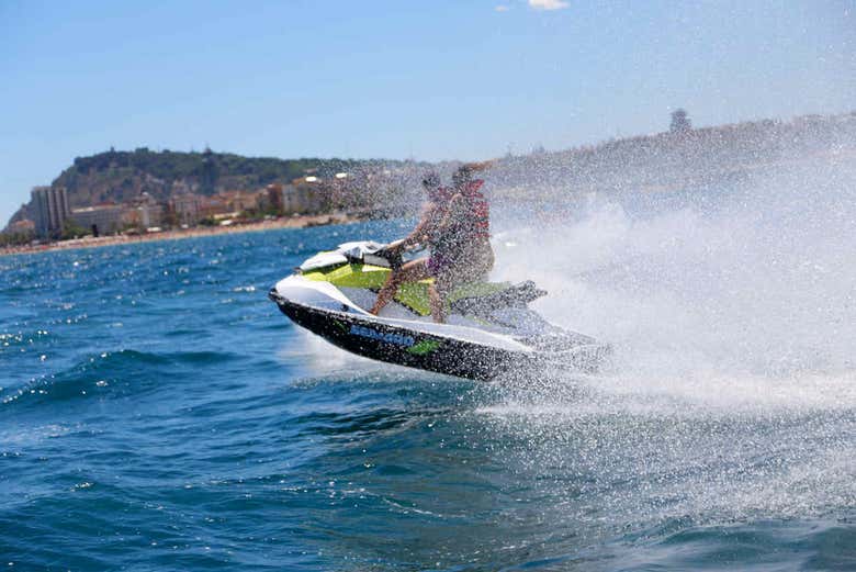 Alquiler de moto de agua en Barcelona