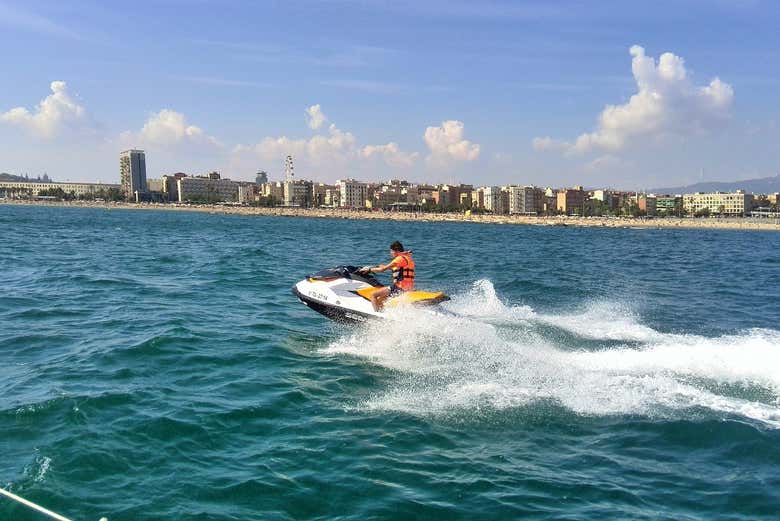 Alquiler de moto de agua en Barcelona