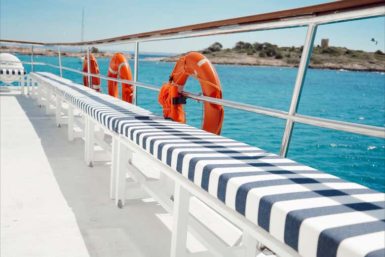 Paseo en barco por la bahía de Palma