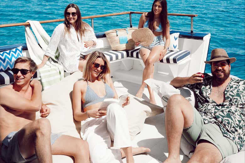 Paseo en barco por la bahía de Palma