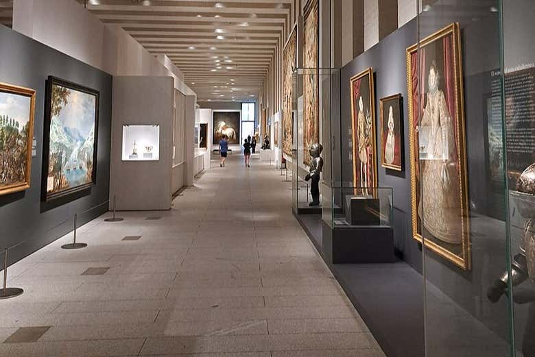 Entrada a la Galería de las Colecciones Reales