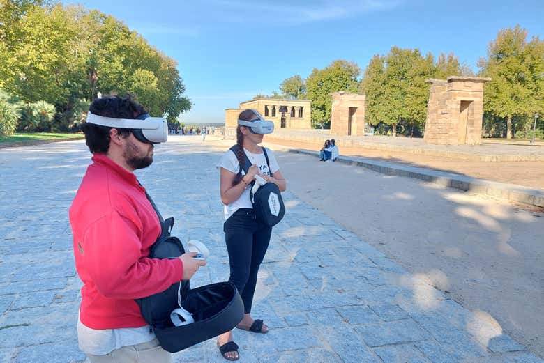Tour por Madrid con gafas de realidad virtual