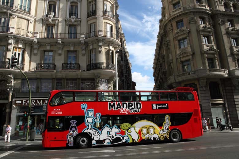 Autobús turístico de Madrid