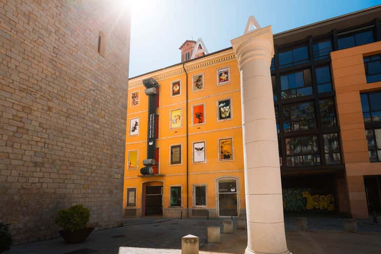 Entrada al Museo del Cine de Gerona