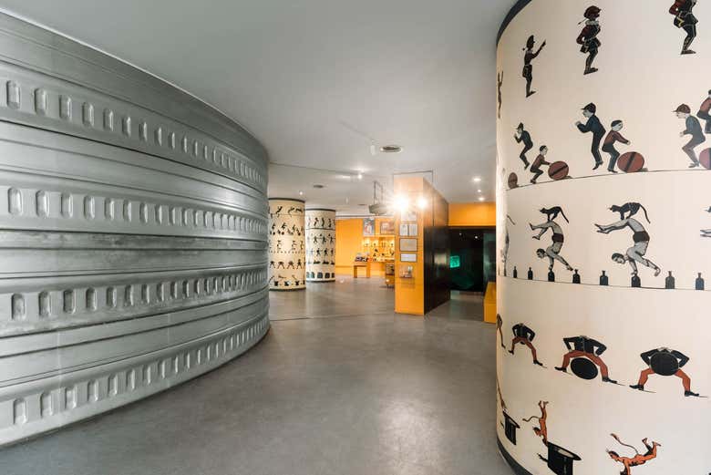 Entrada al Museo del Cine de Gerona