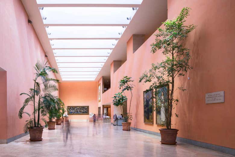 Entrada al Museo Nacional Thyssen-Bornemisza