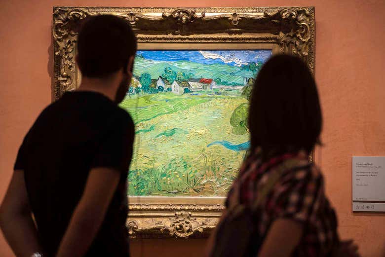 Entrada al Museo Nacional Thyssen-Bornemisza