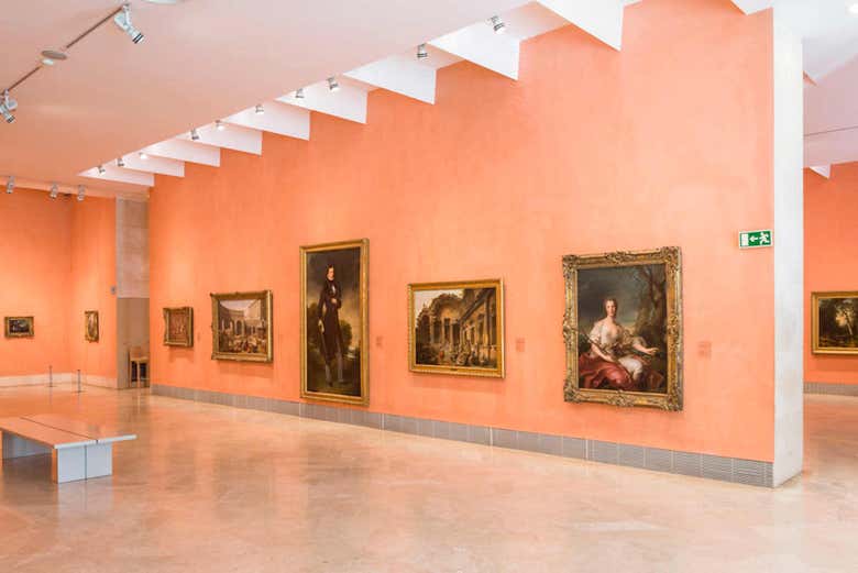 Entrada al Museo Nacional Thyssen-Bornemisza