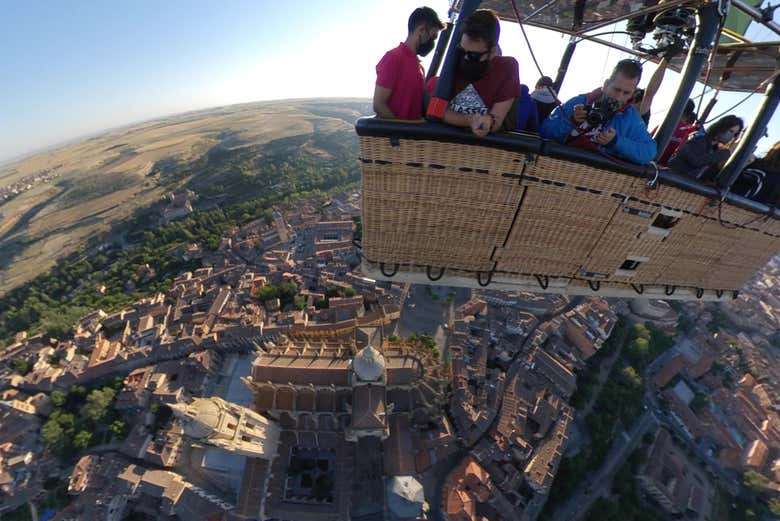 Paseo en globo por Segovia