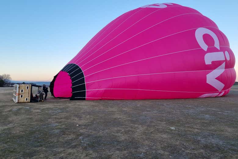 Paseo en globo por Segovia