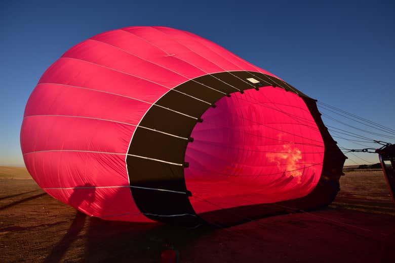 Paseo en globo por Segovia