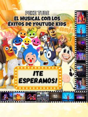 PEKE TUBE, el musical con los éxitos de YouTube Kids - Vila-Real foto 2