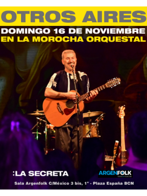 Otros Aires en concierto en Barcelona / Europe Tour 2025