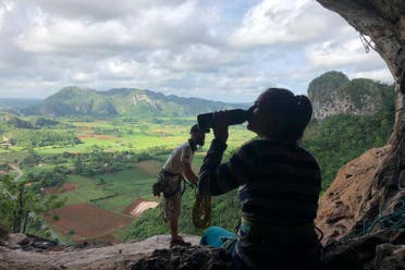Escalada y rpel en el Palenque de los Cimarrones