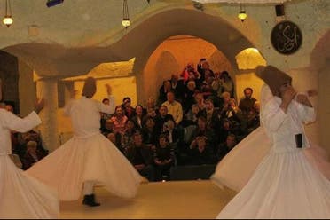 Espectculo de derviches girvagos en Pamukkale