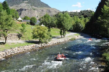 Rafting en el ro Noguera Pallaresa