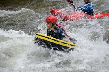 Hidrospeed en el ro Noguera Pallaresa