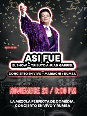 As fue | El show - Concierto en vivo + Mariachi + Rumba